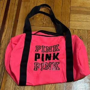 Pink Branded Tote Bag